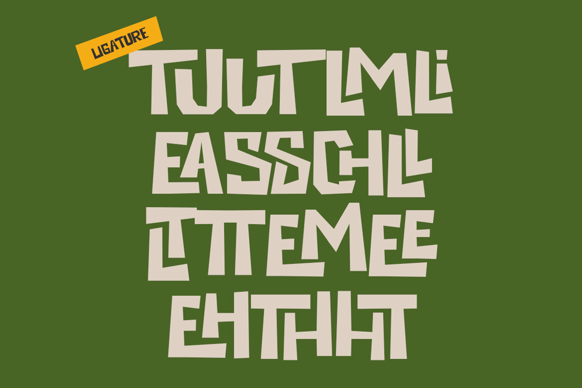 Nek Salma - Playful display font, a Sans Serif Font by Ideal Eksis (Photo 12 of 16)