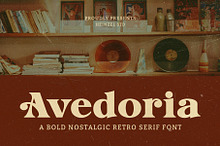 Avedoria Nostalgic Retro Serif Font