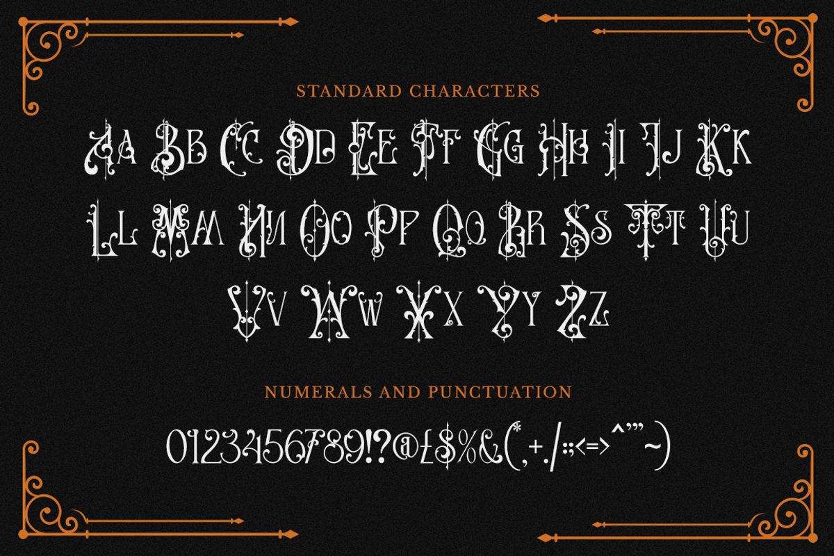 Blackshot - Blackletter Font, a Blackletter Font by RockboyStd (Photo 9 of 12)