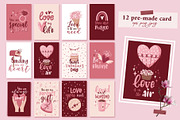 Valentine's day romantic collection, an Object Graphic by VirinaDesign (Thumbnail 3 of 10)