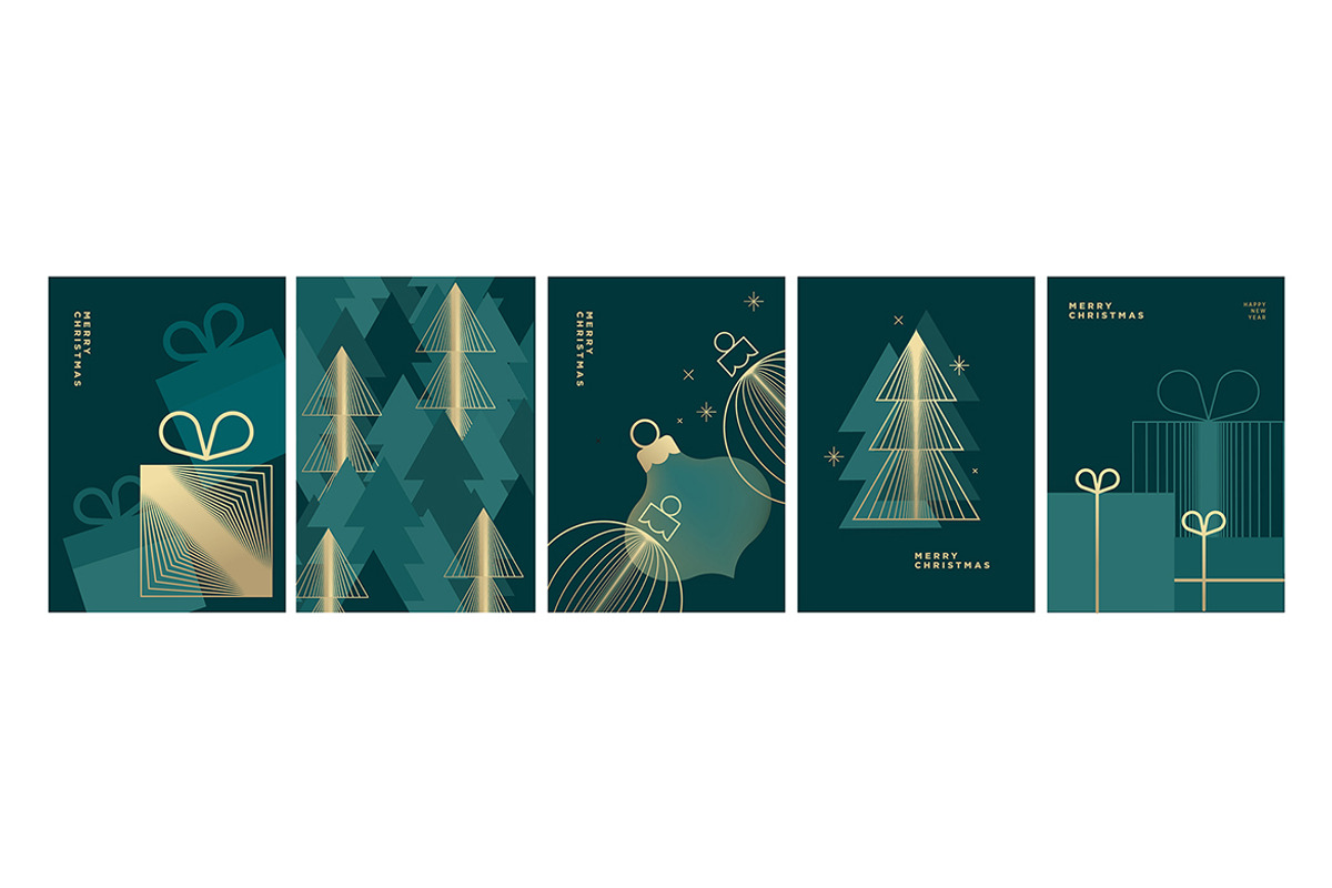 Merry Christmas and Happy New Year, a Seasonal Illustration by PureSolution (Photo 8 of 16)