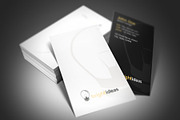 Bright Ideas Business Card, a Business Card Template by Rafael Oliveira (Thumbnail 3 of 4)