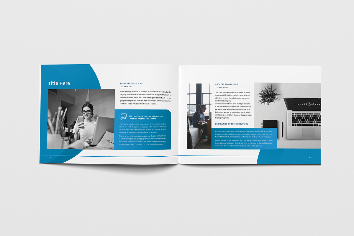 Company Brochure Template, a Brochure Template by Taiffco (Photo 3 of 8)