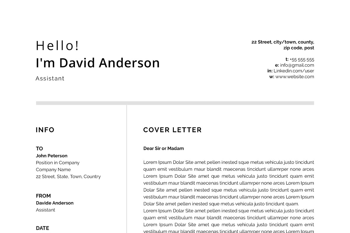 Professional Resume/CV, a Resume Template by SlideCo (Photo 6 of 7)