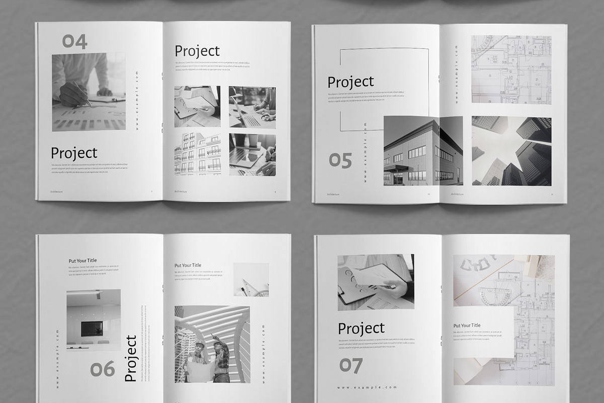Architecture Portfolio Layout, a Magazine Template by ContestDesign (Photo 3 of 3)