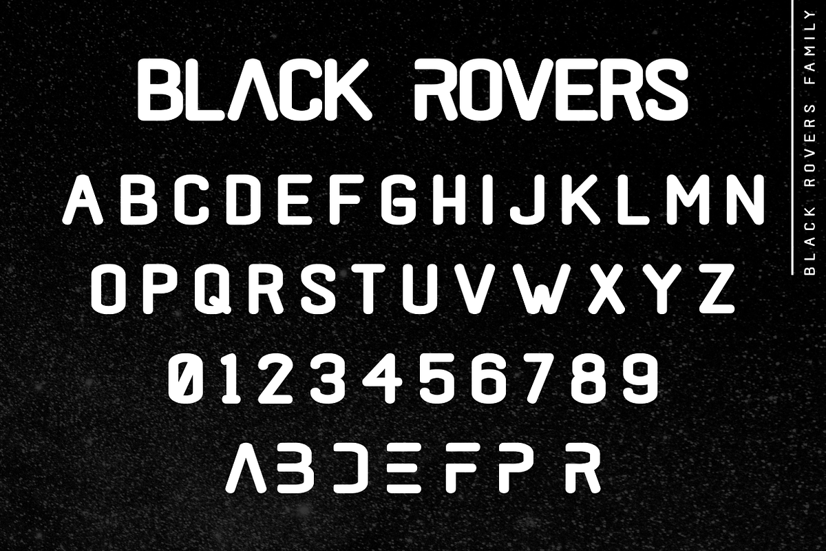 Black Rovers - Headline Sans Family preview 7
