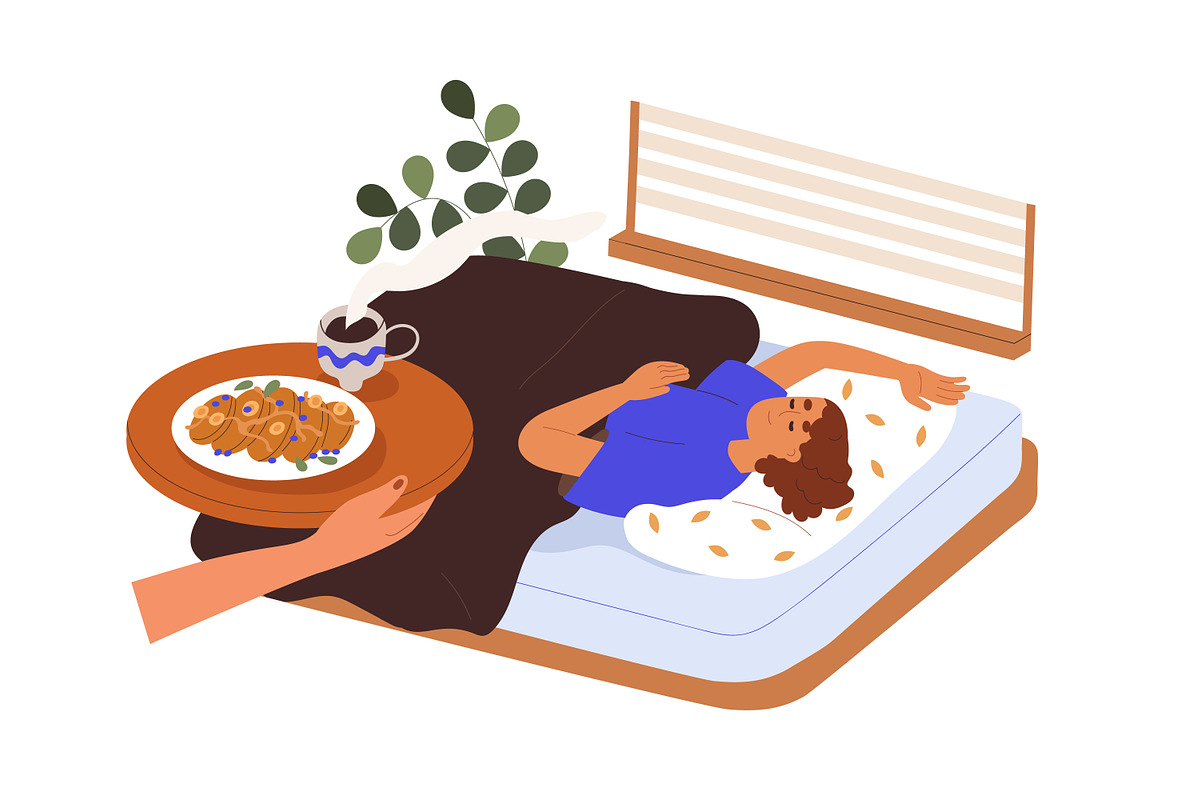 People wake up & do morning routine, a Food Illustration by Good Studio (Photo 5 of 9)