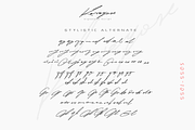 Kaveyore | Signature Script, a Script Font by Mozyen Studio (Thumbnail 7 of 12)