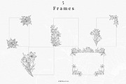Procreate Flower Stamps Pack, a Brush Add-On by AW Studios (Thumbnail 2 of 7)