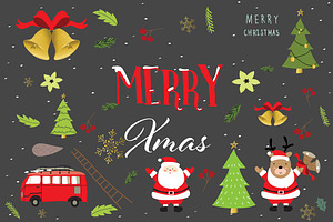 Cute Christmas Collection1#, a Card Template by Piixypeach