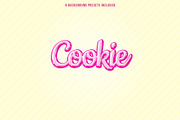 PINK GLOSS 3D Shiny Text Effect, a Preset Add-On by velvetmade.designs (Thumbnail 3 of 8)