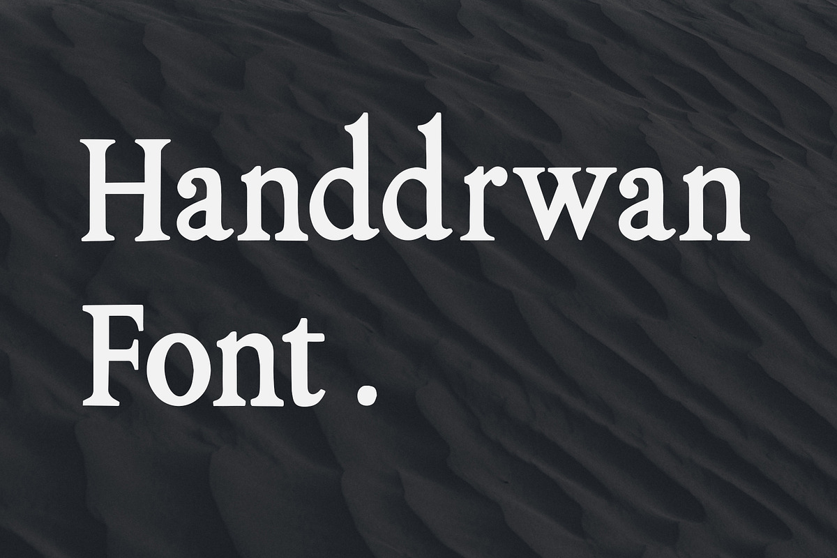 Nevers | Handdrawn Serif preview 2