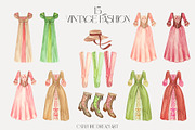 Persimmon Manor Vintage Fall Garden, a Decorative Illustration by Catch the Dream Art (Thumbnail 13 of 15)
