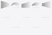 25 Speed Lines Photoshop Brushes, a Brush Add-On by SimplDesign (Thumbnail 3 of 3)