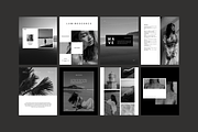 Canva minimal black and white posts, a Templates & Theme by Uyava Space (Thumbnail 10 of 14)
