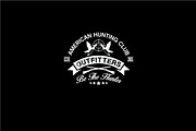 Hunting Vintage Badges and Logos, a Branding & Logo Template by shazi (Thumbnail 5 of 11)