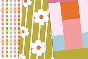 Bold Bloom – 10 Digital Papers, a Pattern Graphic by crea.tivity (Thumbnail 3 of 5)