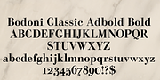 Bodoni Classic Adbold, a Serif Font by Wiescher-Design (Thumbnail 4 of 5)