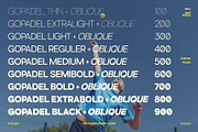 Gopadel – Power Sport Luxury Font, a Sans Serif Font by Casloop Studio (Thumbnail 7 of 10)