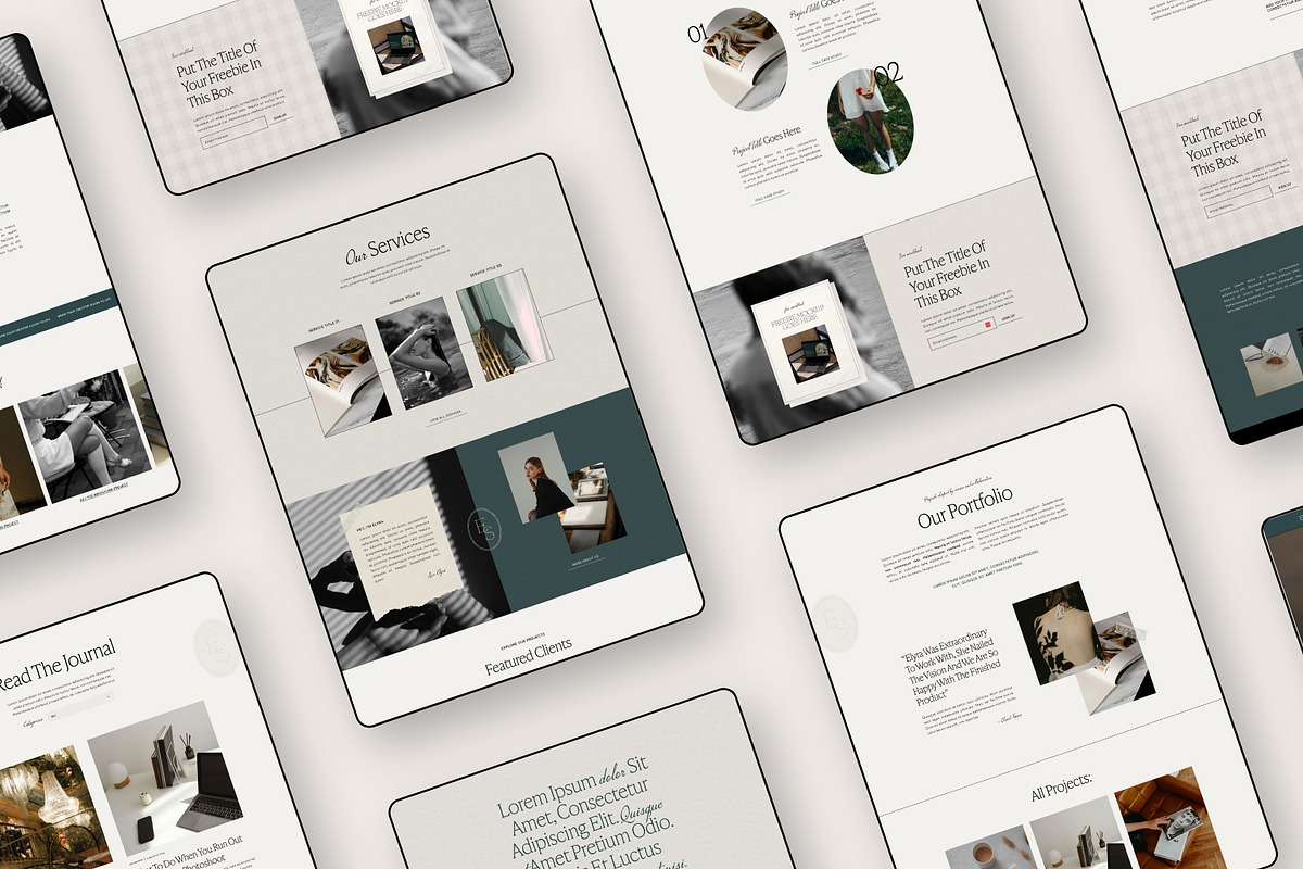 Squarespace 7.1 Template: Elyra, a Squarespace Template by Big Cat Creative (Photo 3 of 4)