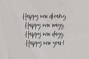 Bubbly Script, a Script Font by Beck McCormick (Thumbnail 7 of 10)