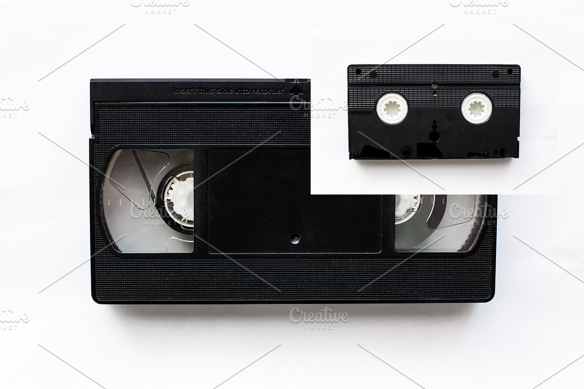 video cassette vhs vintage 90s, an Object Graphic by VetalStock (Photo 2 of 4)