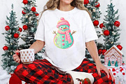 Cute Retro Christmas Snowman Design, an Illustration by DreamPrint404 (Thumbnail 7 of 7)