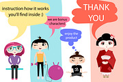 The Cute Girl Creator, a Decorative Illustration by Satika (Thumbnail 13 of 13)