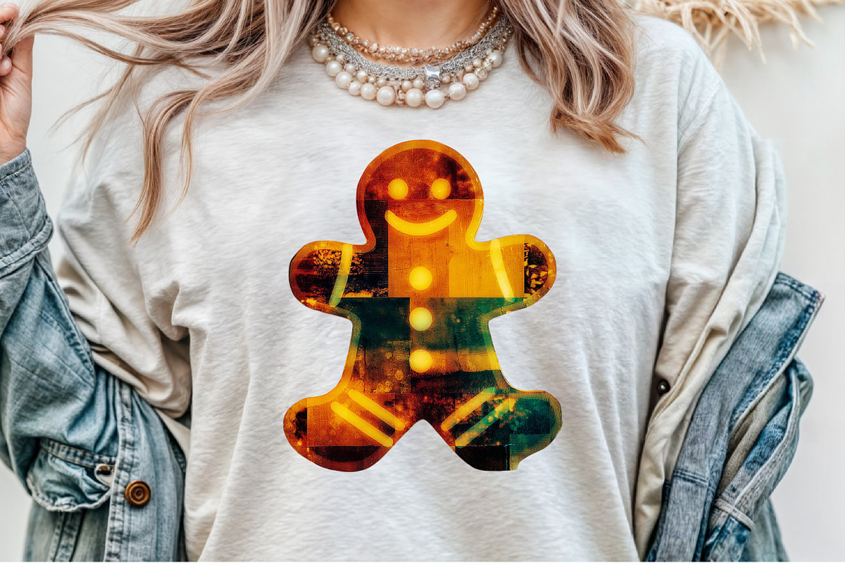 Christmas Gingerbread Man PNG, an Illustration by Sublimation Artist (Photo 4 of 9)