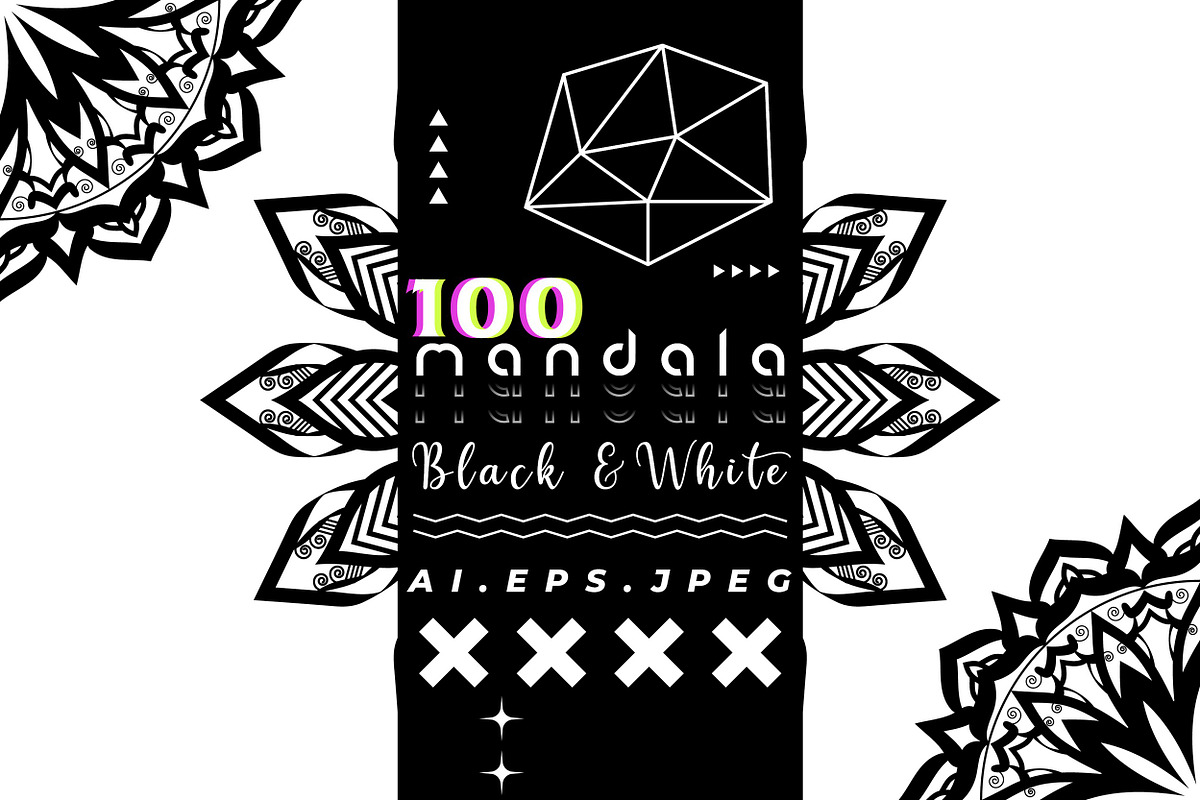 Elegant Mandala Line Art Collection, a Decorative Illustration by NJ Himel (Photo 1 of 101)