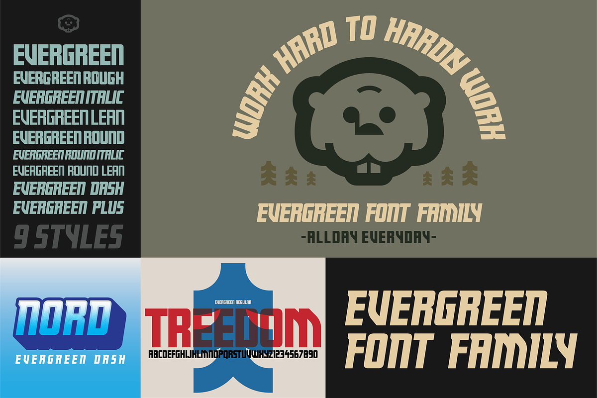 Font Bundle Four Pack, a Sans Serif Font by Bend Industries (Photo 2 of 5)