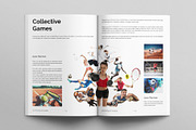 Sports Magazine Template, a Magazine Template by E-Type (Thumbnail 6 of 7)