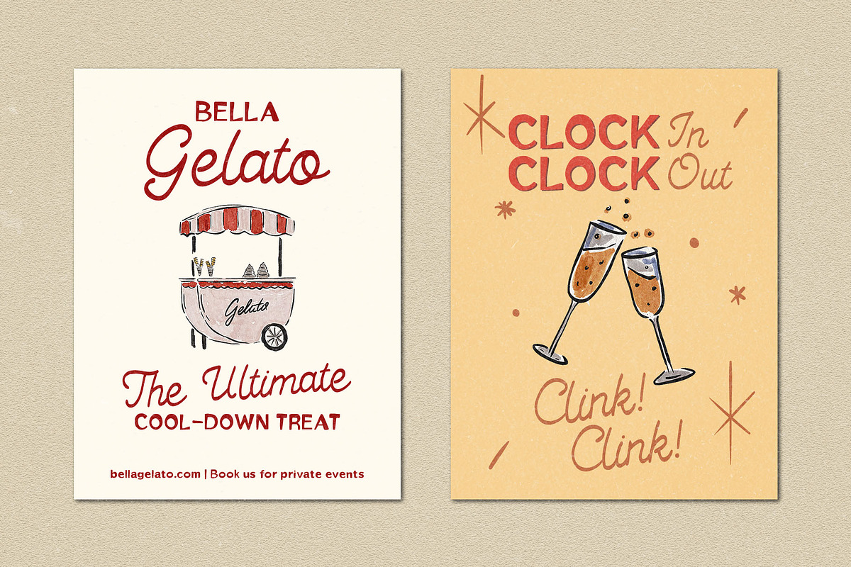 Likely Inlove – A Charming Font Duo, a Handwritten Font by deadlock studio (Photo 2 of 10)