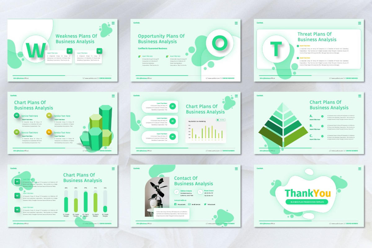 Casthub - Business Plan Powerpoint, a Presentation Template by Dhabee (Photo 6 of 7)