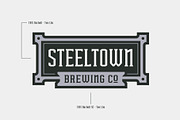 T415 Barbell, a Slab Serif Font by Type415™ (Thumbnail 2 of 6)