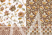 Bohemian Ornament Seamless Patterns, a Pattern Graphic by Maishop (Thumbnail 2 of 7)
