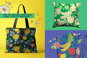 Groovy Garden Graphic Collection, a Pattern Graphic by rouxsupplyco (Thumbnail 2 of 10)