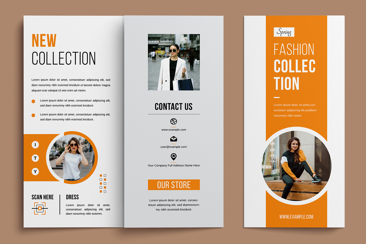 Minimal Trifold brochure, a Brochure Template by MightyDesign (Photo 1 of 7)