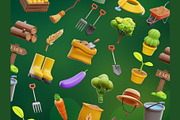 Agriculture 3D Icons, an Object 3D Model by Rakata Studio (Thumbnail 6 of 7)