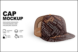 Cap Mockup, an Apparel Mockup by mockupbuys