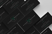 Barbber & Tattoo Salon Business Card, a Business Card Template by Radomir (Thumbnail 2 of 2)