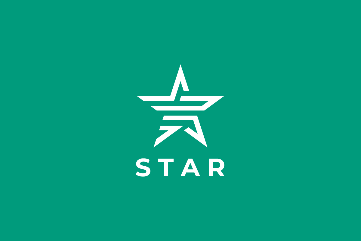 Star Geometric Lines Logo Design, a Branding & Logo Template by yopie (Photo 2 of 3)
