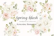 Floral pink watercolor spring pastel, a Decorative Illustration by Grace Noboa Illustrations (Thumbnail 3 of 10)