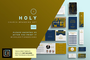 Holy - Church Branding Set