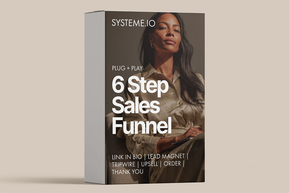 Systeme.io Premium 6 Step Sales Funnel