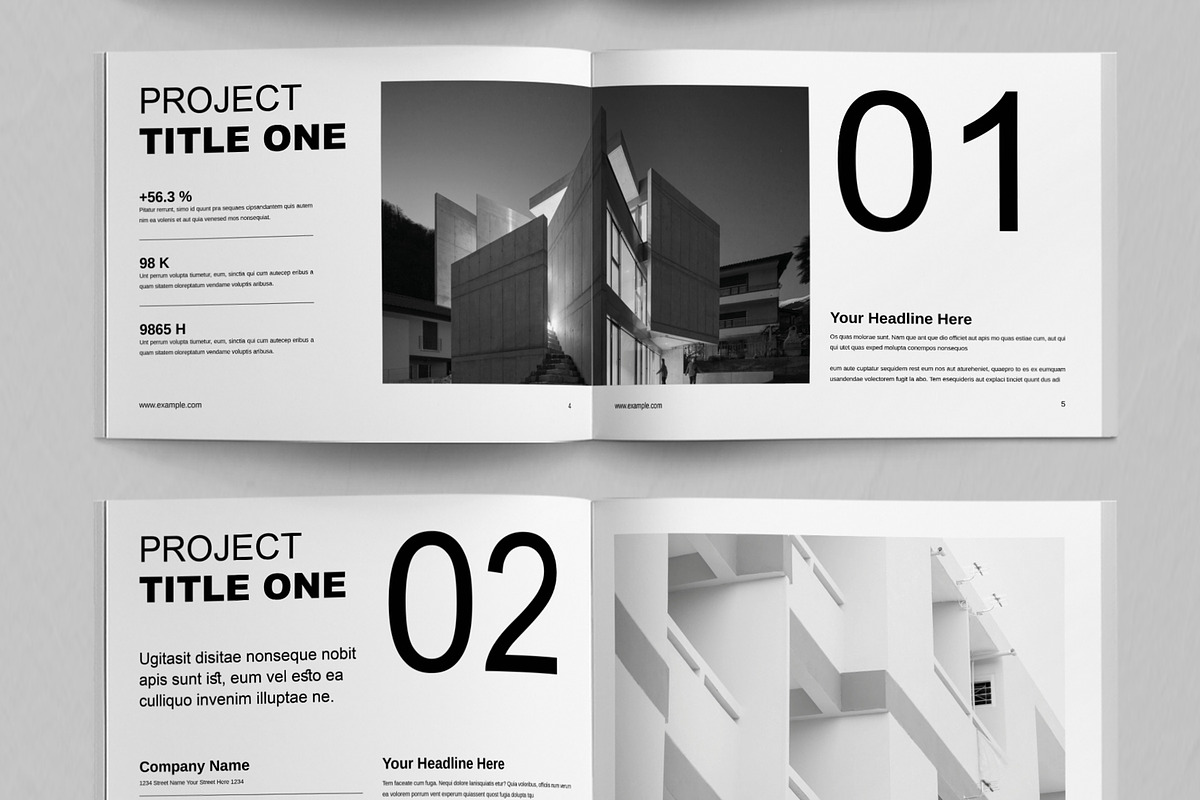 Architecture Portfolio, a Brochure Template by ContestDesign (Photo 3 of 5)