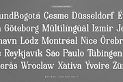 Rafikae | Modern Serif Font, a Serif Font by Denustudios (Thumbnail 12 of 13)