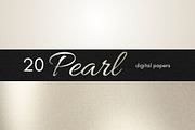 Pearl Digital Paper, Ivory Gradient, a Background Graphic by Business Chic (Thumbnail 5 of 6)