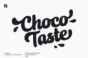 Choco Taste; Luscious Script Font, a Script Font by Eko Bimantara (Thumbnail 1 of 8)