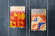 Modern Poster Mockup Set, a Print Template by Deeplab (Thumbnail 24 of 25)